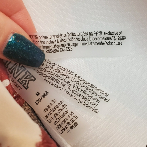 VS PINK Polka Dot Bikini top NWT - Picture 6 of 6